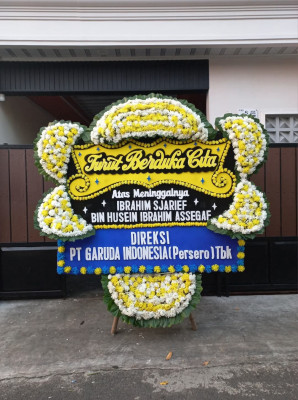 Papan Bunga Duka di Klungkung