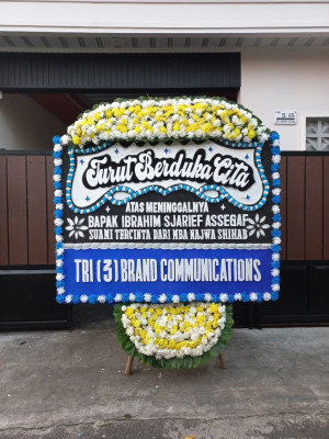 Papan Bunga Duka di Klungkung